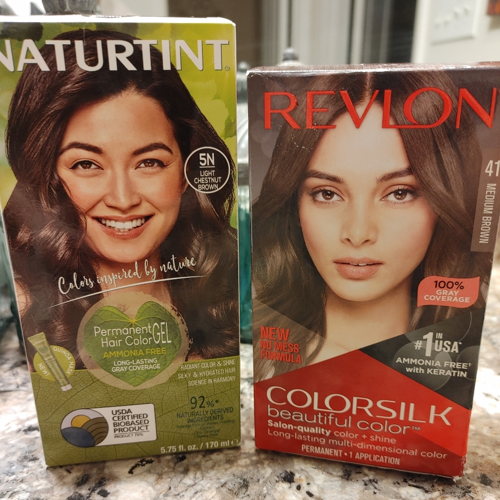 BRUNETTE HAIR COLOR 2 BOXES
